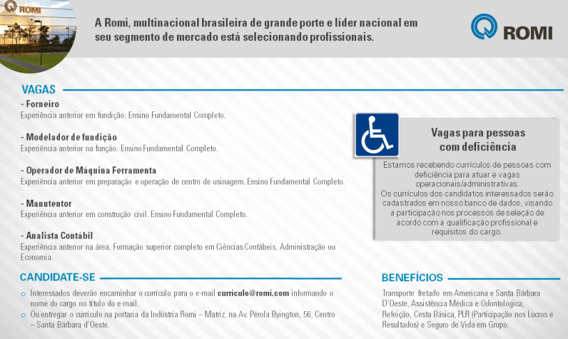 2019-05-24 - Vagas Diversas