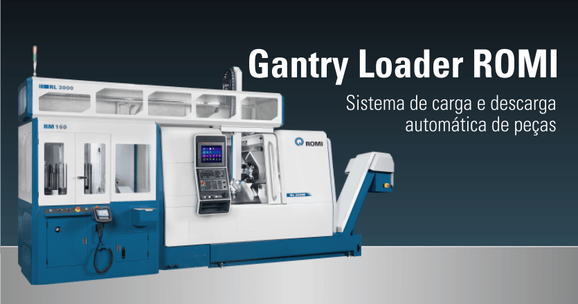 Sistema de Automação Gantry Loader ROMI