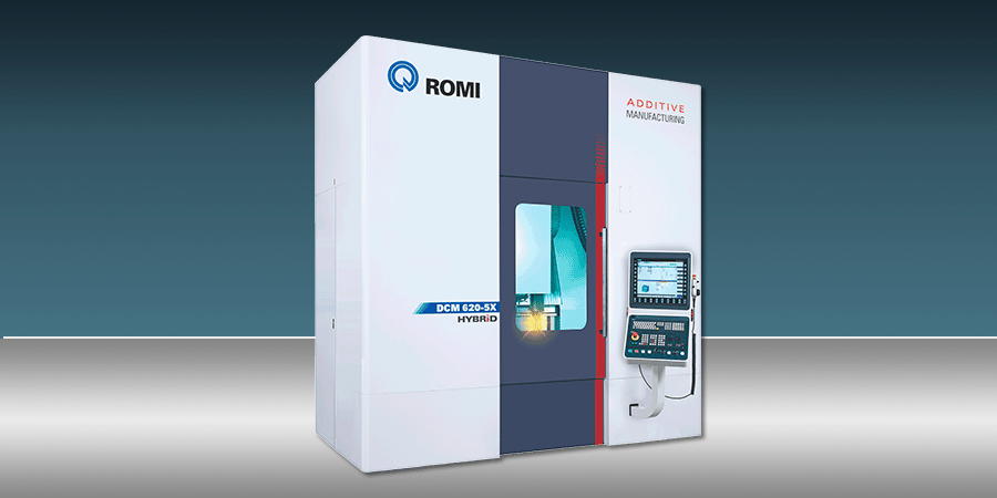 ROMI DCM 620-5X HYBRID | Manufatura Híbrida (Impressão 3D)